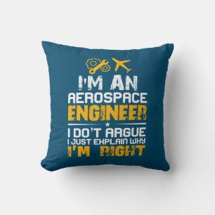 Coussin Ingénieur Je Suis Ingénieur Aérospatial