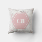Coussin initial en marbre rose (Verso)