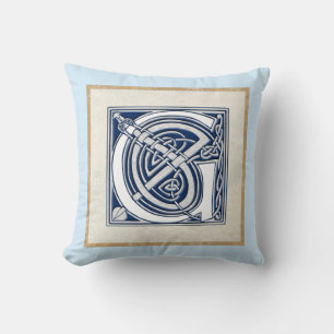Coussin Initiale Celtique G réversible