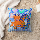 Coussin Initiale de nom de poulpe d'O (Couverture)