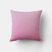 Coussin Initiales de chevauchement modernes 2 | Ombre rose (Verso)