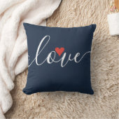 Coussin Initiales de couple monogramme (Couverture)