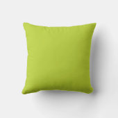 Coussin Initiales superposées Modern 2 | Vert Citron (Verso)