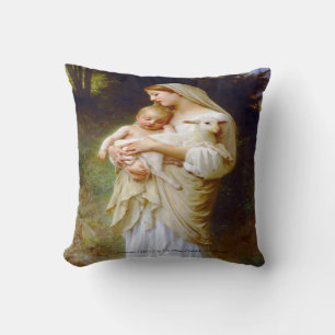 Coussin Innocence de Bouguereau