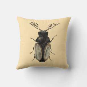 Coussin Insect Lover Art : Cool Beetle