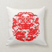 Inséparables chinois de bonheur de double d'art