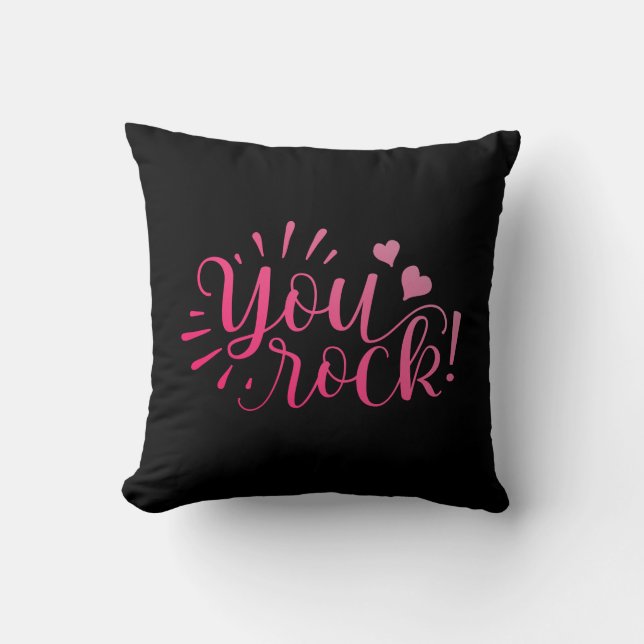 Coussin Inspirant et de motivation vous carreau de la (Recto)