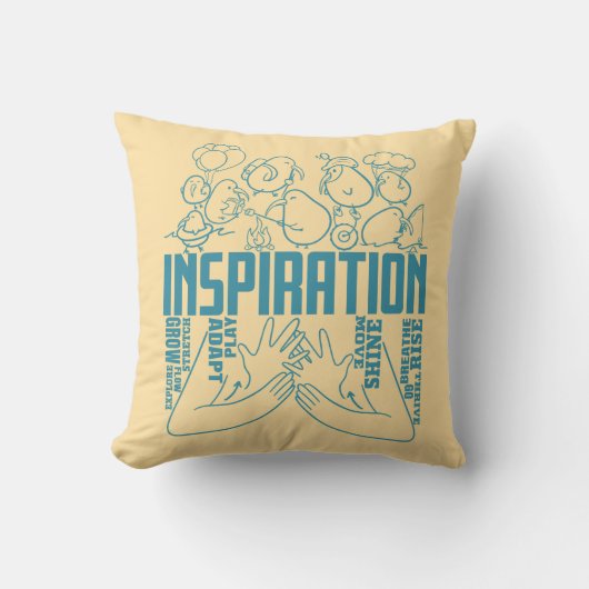 Coussin Inspiration - Conception ASL (Recto)