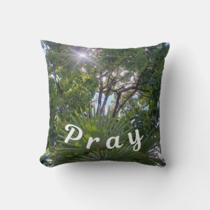 Coussin Inspiration : "Priez"