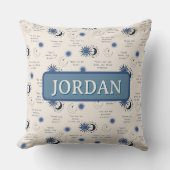 Coussin inspirational quotes for a baby (Recto)