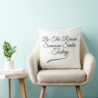 Coussin Inspirationnel Soyez La Raison Pour Laquelle Quelq