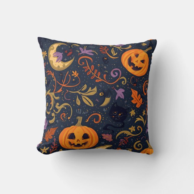Coussin inspiré d'Halloween (Recto)