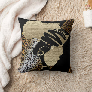 Coussin Inspiré par l'Afrique