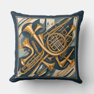 Coussin Instruments de musique