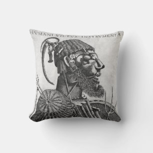 Coussin Instruments de subsistance humaine, Arcimboldo