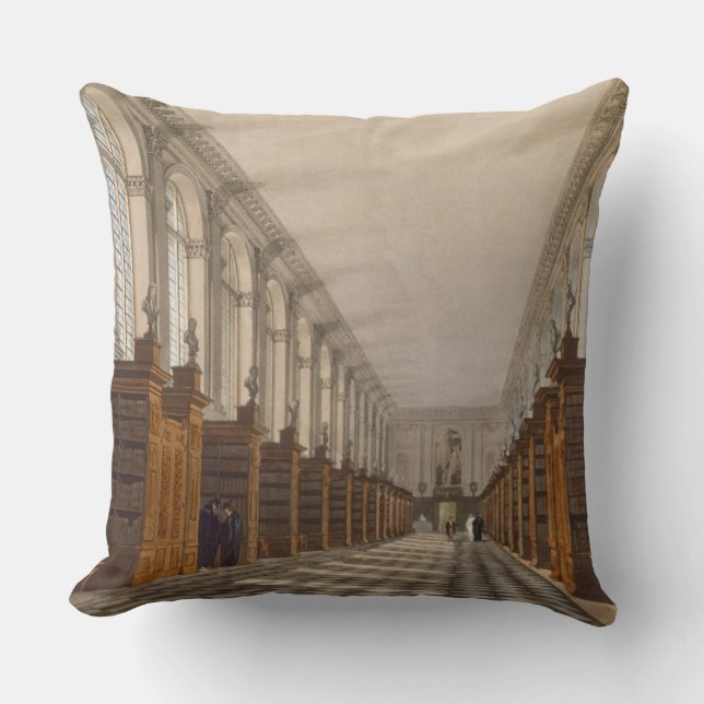 Coussin Intérieur de bibliothèque universitaire de (Recto)