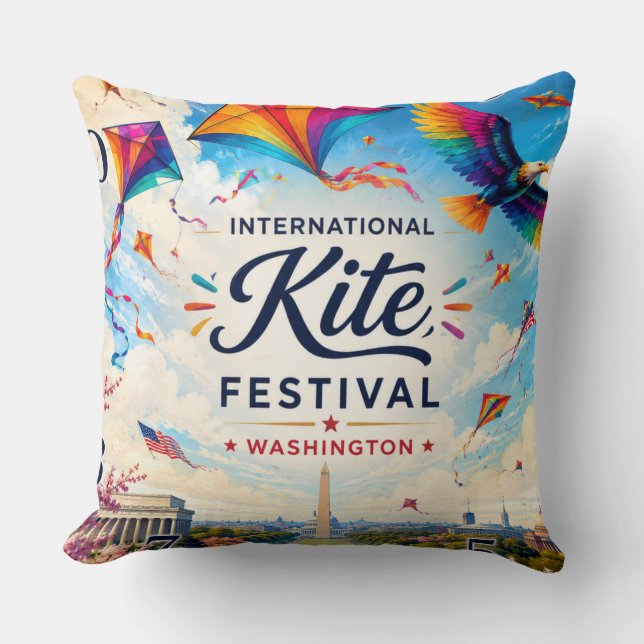 Coussin International Kite Festival Washington  (Recto)