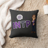 Coussin INTP — A Mente Investigadora (Couverture)