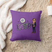 Coussin INTP — A Mente Investigadora (Couverture)