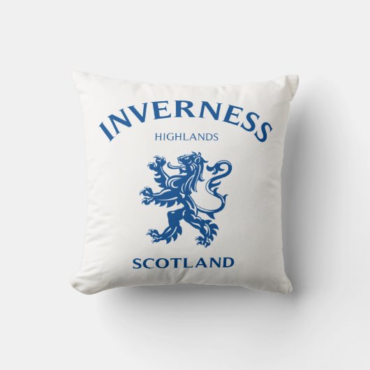 Coussin INVERNESS Ecosse (Recto)