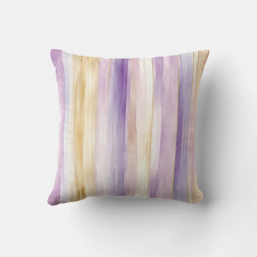 Coussin Iris Floral Pourpre Romantique   (Verso)