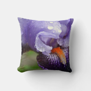 Coussin Iris violet