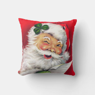 Coussin Irish Père Noël, Irlande, Irish Christmas, irlanda