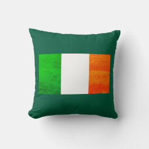 Coussin Irlandais de naissance, élevé à NYC - Drapeau de N