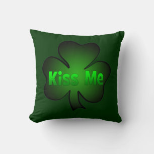 Coussin irlandais Kiss Me