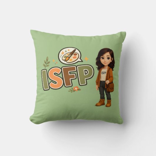 Coussin ISFP — A Artista Livre (Recto)