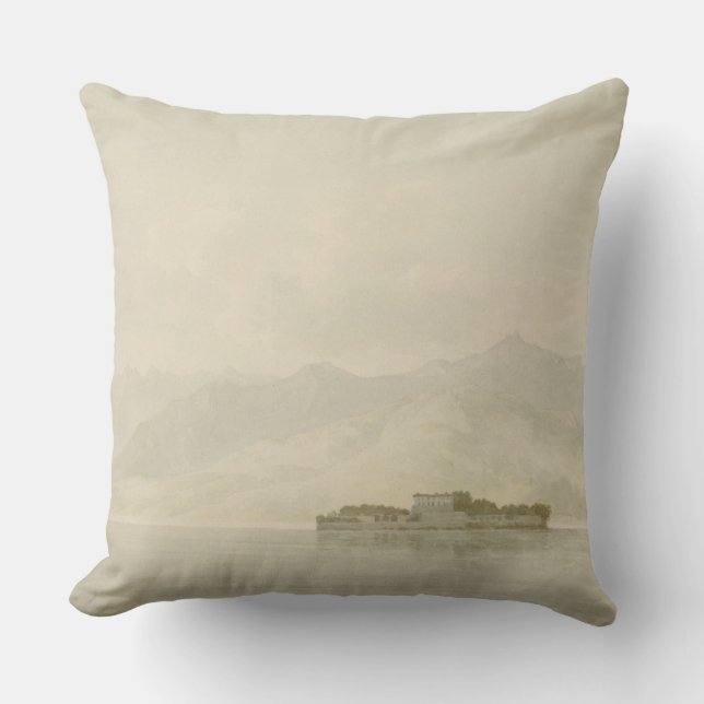Coussin Isola Madre, Lago Maggiore, c.1781 (la semaine (Recto)