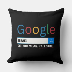 Coussin israël, tu voulais dire la Palestine research grag
