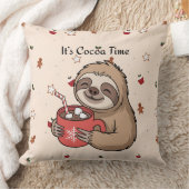 Coussin It’s Cocoa Time | Cozy Winter Quote (Couverture)