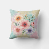 Coussin It’s Time To Bloom Tie Dye Florals (Verso)