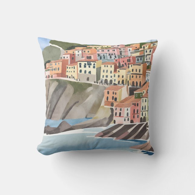 Coussin Italie Côte Amalfi Italie Méditerranée (Recto)
