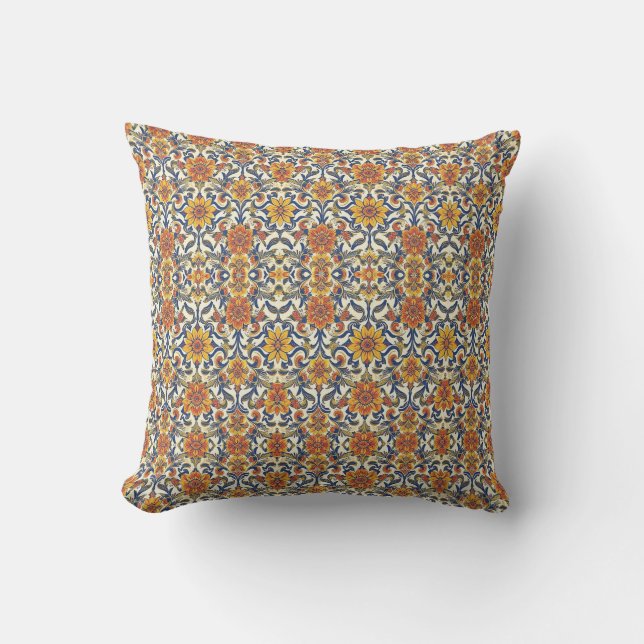 Coussin Italienne Maiolica (Recto)