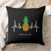 Coussin IVF Baby Pineapple Worth Every Shot Photo (Couverture)