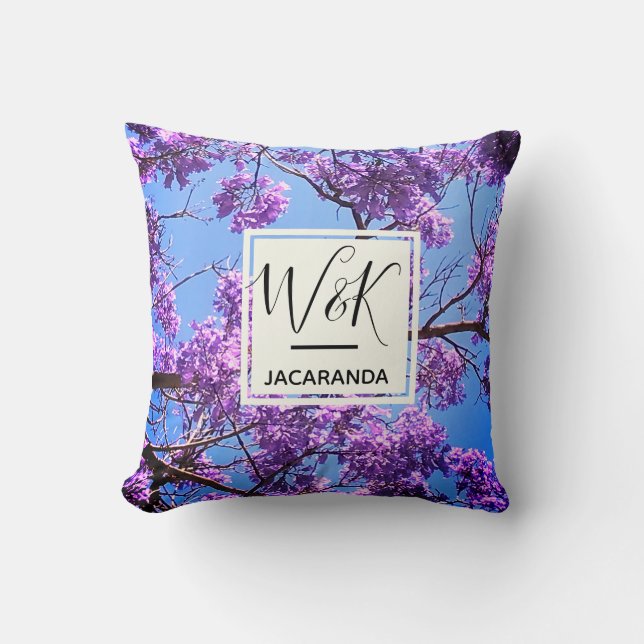 Coussin Jacaranda (Recto)