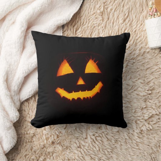 Coussin Jack-o'-lantern éclairé (Couverture)