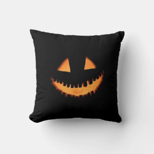 Coussin Jack O'Lantern Face Halloween Jeu d'oreiller