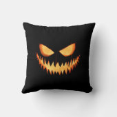 Coussin Jack O'Lantern Face Halloween Jeu d'oreiller (Verso)
