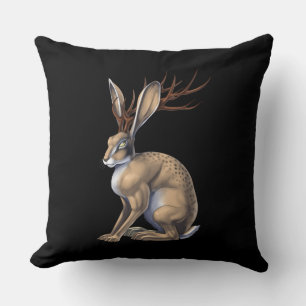 Coussin Jackalope Cryptid Animal