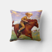 Coussin "Jackanapes" par Jessie Willcox Smith (Verso)