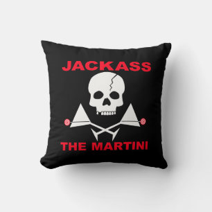 Coussin Jackass réversible, The Martini American MoJo Cous