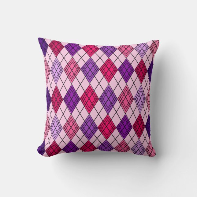 Coussin Jacquard Art déco (Recto)