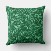 Coussin Jade/Green Shimmering Dahlia (Verso)