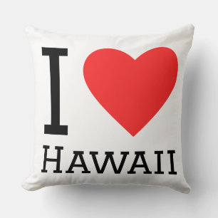 Coussin J'adore Hawaï