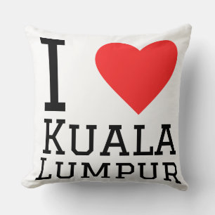 Coussin J'adore Kuala Lumpur
