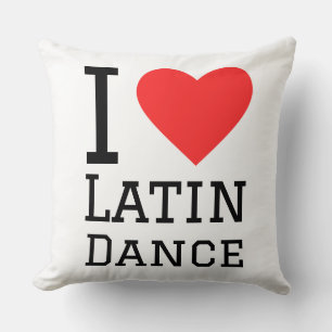 Coussin J'adore la danse latine