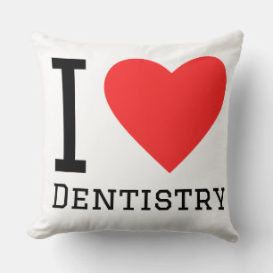 Coussin J'adore la dentisterie